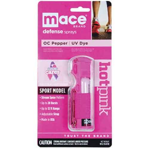 Mace® Pepper Spray Jogger – Pink Package