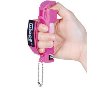 Mace® Pepper Spray Jogger – Pink In Hand