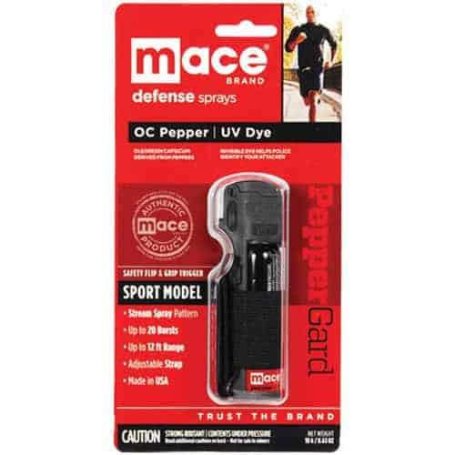Mace® Pepper Spray Jogger – Black Package