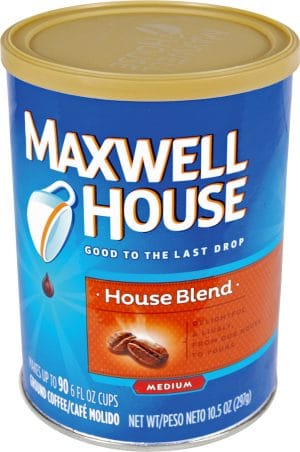 Maxwell House Coffee Diversion Safe Group Front