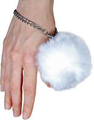 Fur Ball Alarm White On Wrist