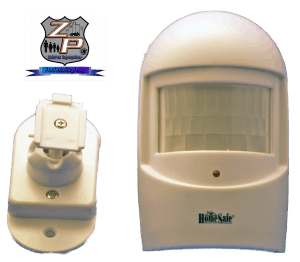 Wireless Motion Sensor For Barking Dog Alarm and Wireless Siren With Mount Hardware