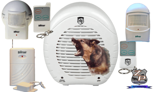 Barking Dog Alarm Package With Sensors And Remote Controls