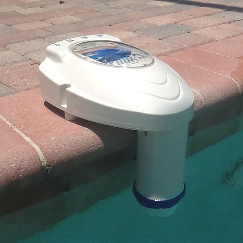 Pool Alarm In Pool Right Side